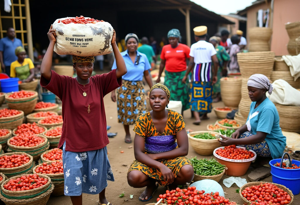 Nigeria’s inflation rate decreases amid falling food prices but core inflation pressures increase